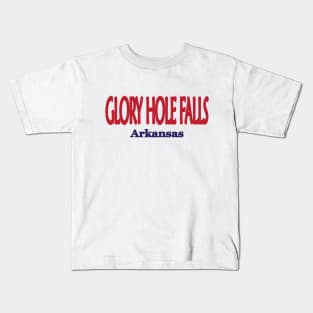 Glory Hole Falls, Arkansas Kids T-Shirt